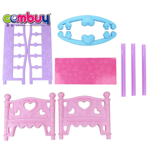<span class=keywords><strong>Lit</strong></span> de poupée pour bébé, jouets d'intérieur, jeu de simulation, ensemble de dessins animés, à <span class=keywords><strong>bascule</strong></span> - Product Image 5