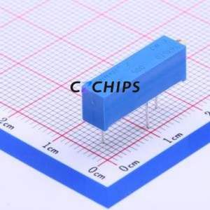 3006P-1-500LF Adjustable Resistor / <b>Potentiometer</b> Through hole Component (THT)-3P,6.4x4.8mm Resistor 50Ohm 10% 750mW 100ppm/ - Product Image 1