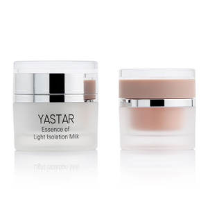 Bouteille de crème en plastique <span class=keywords><strong>Deluxe</strong></span> 30g/50g avec capuchon supérieur pour crème faciale ou cosmétique - Product Image 1