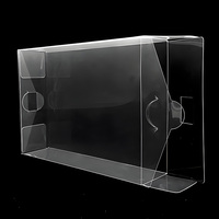 Boîte d'emballage transparente PET/PP/PVC de haute qualité en plastique transparent recyclable écologique pour cadeau de gâteau de lotion de mascara