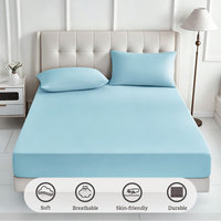 Drap-housse en nylon et élasthanne écologique rafraîchissant, respirant, doux, élastique, durable, lisse, recyclable