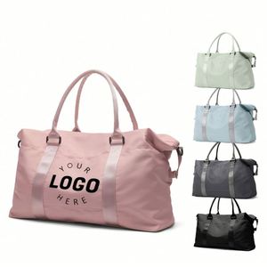 Sac de voyage léger et résistant à l'eau, personnalisable, pour le sport, la gym, les week-ends ou les nuits, avec bandoulière, pour sacs à dos - Product Image 1