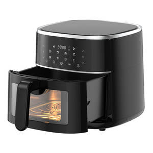 Nueva freidora de aceite inteligente Freidora de aire Airfryers 8 litros Nueva caliente Wifi Smart Digital Freidora de aire Blanca Grande - Product Image 6