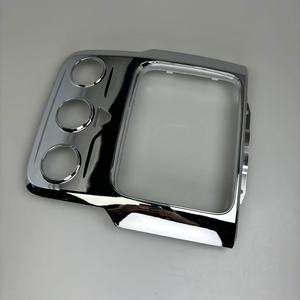 กรอบโครเมียมสำหรับแผงแอร์รถยนต์ Dodge ปี 2013-2018 ขนาด 270x70x250 มม. - Product Image 4