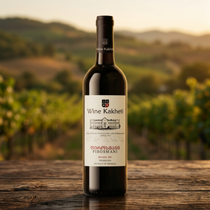 Vin Rouge Géorgien Kakheti Pirosmani Millésime 2024 Vin de Table Mi-Sec 12-15% d'Alcool Bouteille pour Service en <span class=keywords><strong>Restaurant</strong></span> et Bar - Product Image 2