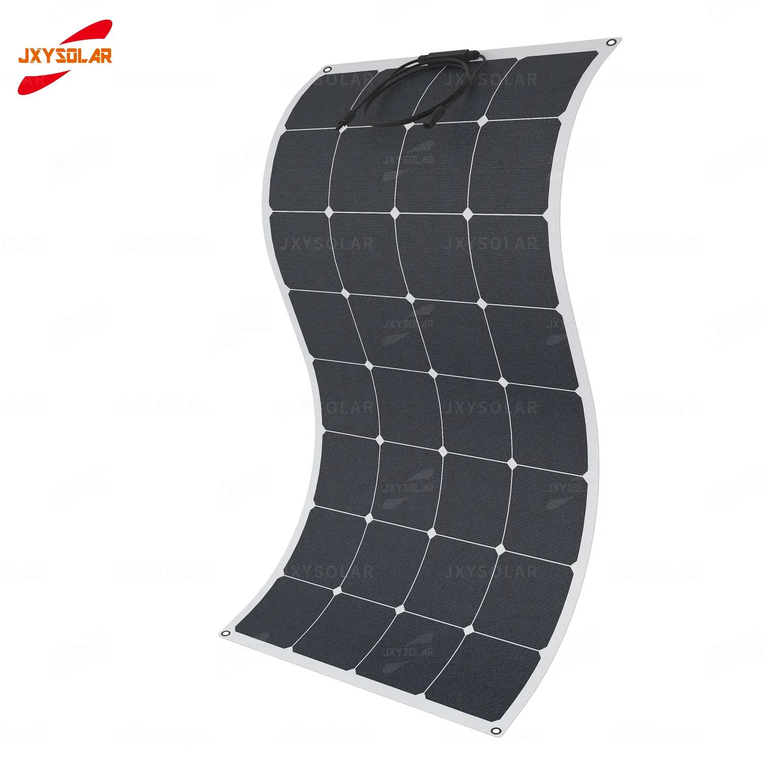 Panel Solar marino semiflexible, 190W, 18V, ETFE, 161,7mm, para Campervans, yates, Rvs, barcos