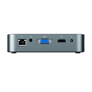 SOYEER MINI PC Win10 <span class=keywords><strong>pro</strong></span> con clave de licencia i01 MINI PC Intel J4125 Quad Core 8g 128g de doble pantalla Mini ventilador de la Pc - Product Image 6