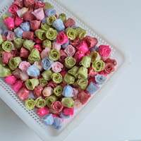 Lem Resin Epoksi Asli Mawar Abadi DIY Kit Anting Gelang Kepala Bunga Kering Asli Perhiasan Gaya Mori Ultra-Girly Eyelet