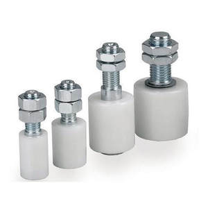 Roues de <span class=keywords><strong>guidage</strong></span> de porte coulissante en nylon - <span class=keywords><strong>Kit</strong></span> de poulie de porte mobile de haute qualité et durable avec rouleaux de rail à faible bruit pour l'utilisation dans les hôtels et les appartements - Product Image 1