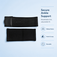 Support de cheville sportif réglable, attelle de cheville élastique, protection complète pour le yoga et l'exercice