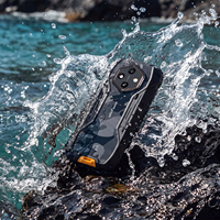 Ulefone RugKing 4 Pro Téléphone Robuste de Plongée sous-marine Android Super Torche 16 Go+256 Go Étanche Caméra Macro NFC Smartphone 4G Mondial