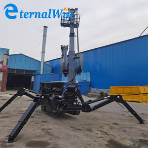 العمل <span class=keywords><strong>Radius</strong></span> 9 m رافعة العنكبوت نوع 3 طن البسيطة رافعة مجنزرة رافعة متعددة الأرجل - Product Image 4