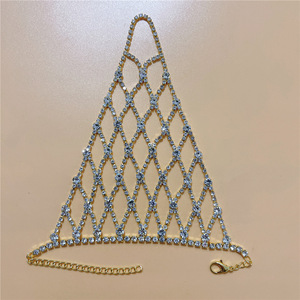 Brazalete de Diseño Único con Eslabones Entrelazados, Cadena de Mano en Color Dorado y Plateado, Anillo de Dedo Conectado - Product Image 2