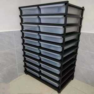 PVC Modular Eco-Friendly <strong>Reptile</strong> Breeding Rack Square PVC Drawer Boxes Pet <strong>Display</strong> <strong>Cage</strong> <strong>Reptile</strong> Vivarium Snake Breeding - Product Image 2