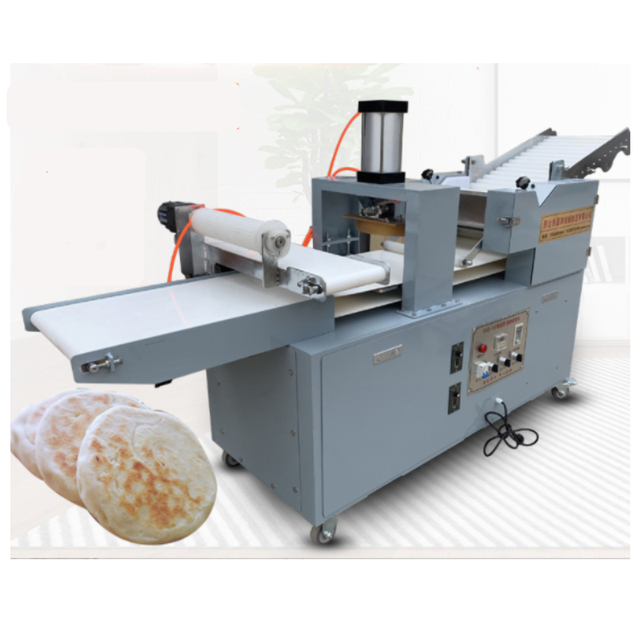 Dumpling Skin Fully Automatic Roti Chapati Puff Pastry Samosa Sheet Maker Base Pizza Dough Making Machine