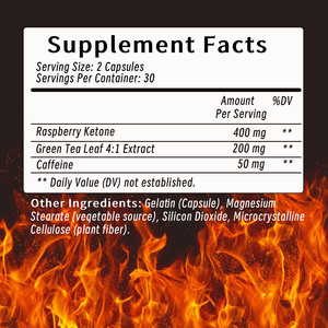 Las cápsulas termogénicas que queman calorías al por mayor de fábrica proporcionan suplementos de función de soporte y metabolismo GLP 1 - Product Image 2