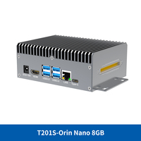 Kit de Placa de Desarrollo NVIDIA Jetson Orin Nano Super 8GB 67 TOPS, CPU de 6 Núcleos, 4x USB3.0, T201S para Computadora de Borde con IA, Superventas