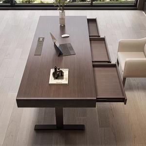 Scrivania Ergonomica Elettrica Regolabile in Altezza, da Seduti a in Piedi, con Cassetto, per Architetti e Computer - Product Image 1