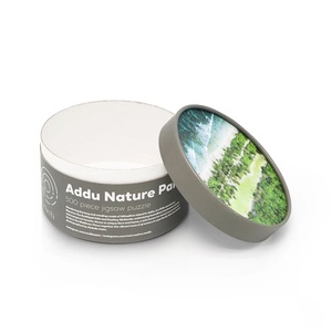 กล่องกระดาษแข็งทรงกลมแบบกำหนดเองที่รีไซเคิลได้ บรรจุภัณฑ์แบบหลอดกระดาษสำหรับของเล่นและตัวต่อ - Product Image 2