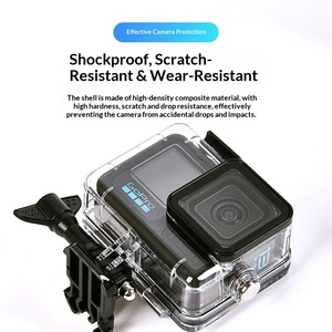 <span class=keywords><strong>Carcasa</strong></span> Impermeable para <span class=keywords><strong>GoPro</strong></span> Hero 13 12 11 10 <span class=keywords><strong>9</strong></span>, Accesorios de Protección Subacuática para Cámara - Product Image 4