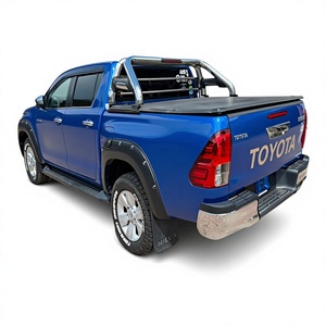 HILUX Diesel Turbo Manuel 2019 d'occasion, jantes en alliage d'aluminium R17, sièges en tissu, 4x4, bleu métallisé - Product Image 1