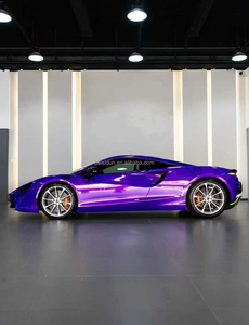 Vente en gros <span class=keywords><strong>prix</strong></span> d'usine PET prune Explosion violet rouleau de film véhicule Auto autocollant vinyle voiture Wrap - Product Image 5