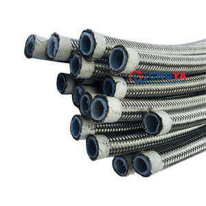 <span class=keywords><strong>Tuyau</strong></span> tressé en acier inoxydable Ptfe écologique Tube de 10x8mm - Product Image 1