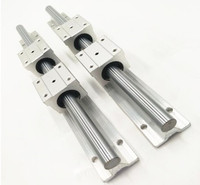 Rail de Guide de mouvement linéaire, 10 pièces, roulements, rail de Support coulissant, bloc de Rail, bouchon SBR20 SBR10 SBR12 pour HLTNC