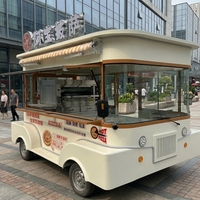 Cuisine mobile, camion de restauration, remorque de vente alimentaire, camion de barbecue, caravane alimentaire avec cuisine complète
