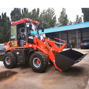 Earthmoving máy móc nhỏ gọn tải trọng 1.5 tấn 915 New mini trang trại bốn bánh xe phía trước loader để bán với CE - Product Image 2