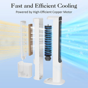 Nuevo ventilador enfriador de aire acondicionado portátil con control digital evaporativo con tanque de agua - Product Image 4