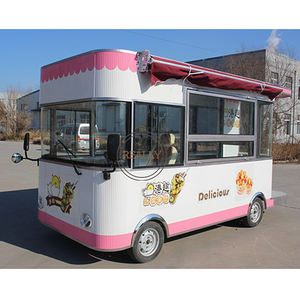 Camión de Comida Eléctrico OEM, Carrito de Café Móvil, Venta de Comida Rápida, Carrito para Centros Comerciales, Parques y Áreas de Juego - Product Image 3