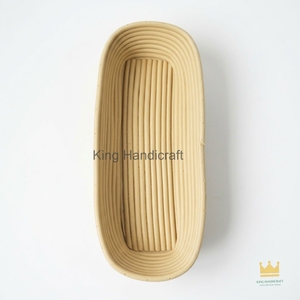 Cesta de fermentación de pan de masa madre de caña natural personalizada, tejida a mano, para panadería, precio económico - Product Image 3