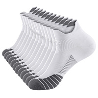 Chaussettes de sport d'extérieur, chaussettes de course, chaussettes antidérapantes et amortissantes pour l'automne et l'hiver, chaussettes courtes décontractées pour hommes et femmes