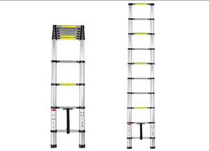 Échelle extensible en aluminium à 13 marches - Légère et durable <span class=keywords><strong>pour</strong></span> les applications intérieures et extérieures - Product Image 4