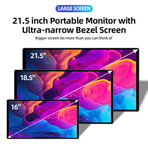 Barato y mejor Monitor de juegos Fhd 21,5 P de 1080 pulgadas con altavoz tipo C Android 12 pantalla Led pantalla Ultra delgada Ips - Product Image 4