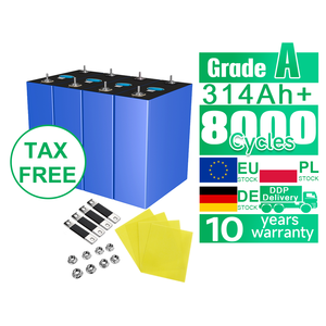 Sel Baterai LiFePO4 EU Stcok 3.2V MB31 Eve314ah Baru Grade A Sistem Penyimpanan Energi Surya Fotovoltaik - Product Image 1