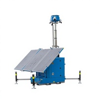 Qualité garantie Remorque unique pour vidéosurveillance mobile Remorque pour vidéosurveillance solaire ISO9001