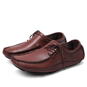 Zapatos de Hombre de Piel Sintética con Tacón Bajo, Zapatos Casuales de Primavera y Verano para Hombre - Product Image 4