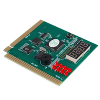 PCI & ISA Motherboard Tester Diagnostic Display 4-bit PC computer motherboard debugging Postcard analyzer