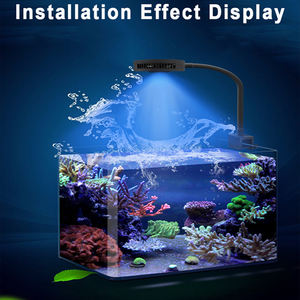 Aquaknight <span class=keywords><strong>V2</strong></span> 36W Lumière LED pour aquarium avec minuterie intégrée, gradation RGB, lumière pour aquarium avec pince - Product Image 3