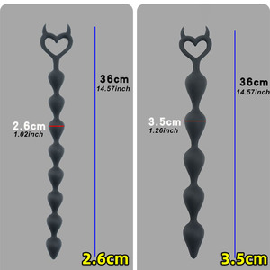 Juguete Sexual para Adultos, Bolas Anales de Silicona, Tapón Anal para Sexo Anal, Juguete Sexual con Bolas, Cadena Anal Flexible para Masaje de Próstata para Mujeres y Hombres - Product Image 6