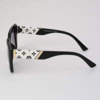 Nuevas Gafas de Sol de Moda para Mujer, con Protección UV400, Montura Cuadrada Marrón Oscuro, Embalaje Personalizado, para Exteriores