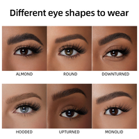 7 paires de faux cils en vison synthétique moelleux, épais et volumineux, légers et réutilisables, pour le maquillage, avec logo personnalisé OEM