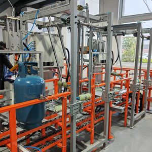 Ligne de production de remplissage de <span class=keywords><strong>GPL</strong></span> entièrement automatisée, pompe à carburant submersible de type chaîne, dispositif de remplissage de cylindres, papier pour <span class=keywords><strong>butane</strong></span> propane - Product Image 2