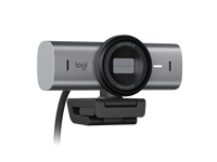 Caméra Web MX Brio UHD 4K HDR avec autofocus, microphone intégré, appels vidéo, enregistrement, interface Type-C pour le bureau