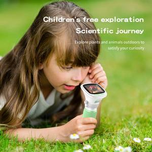 Jumon Portable Handheld <b>Microscope</b> for Kids Toy Science Learning Children <b>Microscope</b> Toy Set Kids Educational Stem Kit - Product Image 3