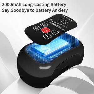 Masajeador de Piernas y Pies por Compresión de Aire Maijing para Aliviar el Dolor, la Hinchazón y el <span class=keywords><strong>Edema</strong></span> con 2 Extensiones de Diferentes Tamaños - Excelente Regalo para la Familia - Product Image 4