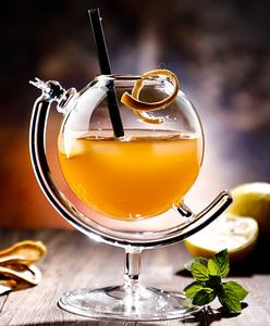 Vaso de Cóctel Creativo con Forma de Globo Terráqueo, Vaso para Bebidas Frías para Restaurantes Occidentales, Vaso de Cóctel para Bar - Product Image 5