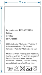 Étiquettes de vêtements en satin à bords tissés, découpe ultrasonique, personnalisation de l'identité de marque, garnitures de couture, approvisionnement professionnel B2B - Product Image 3